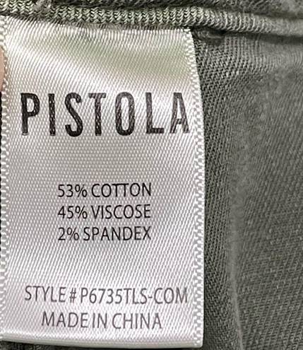 Pistola  Mara High Rise Straight Leg Utility Cropped Pants - 28