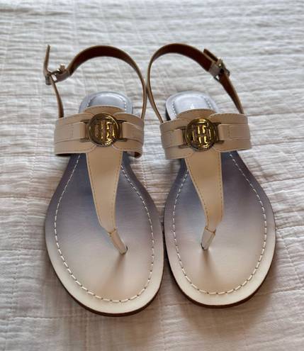 Tommy Hilfiger White Sandals