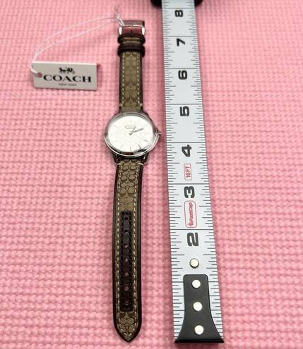 Coach  Classic Signature White Dial Ladies Watch New in Box