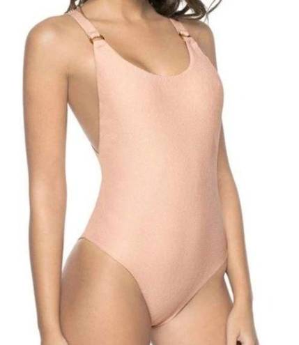 PilyQ NWT  Pink Sands Hailey One Piece