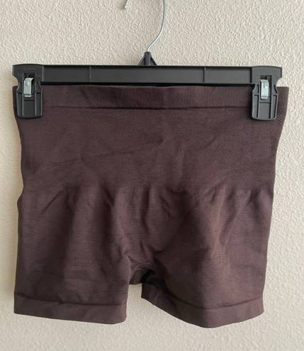 Skinny Girl Brown Shapewear Shorts