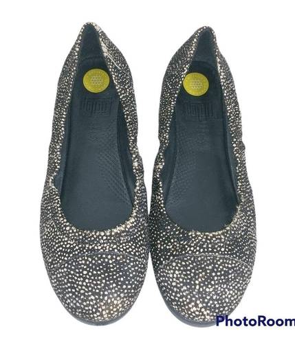 FitFlop  FF2 Animal Print Ballerina Flats 38