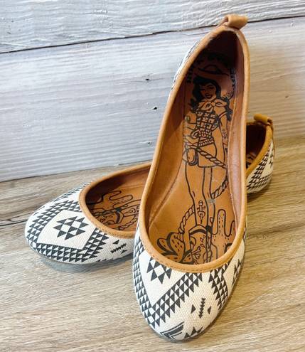 Rock And Candy  Aztec Pattern Flats