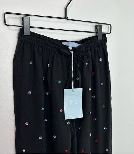 Hill House  The Jewel Jammie Pant Black NWT size XS