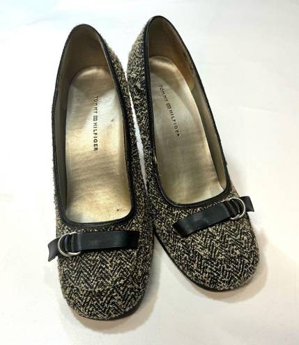 Tommy Hilfiger  grey black women’s dress heels Size 7