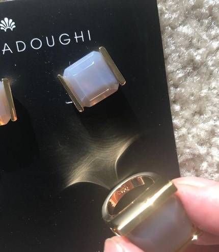 Lele Sadoughi NWOT  set of earrings and ring set