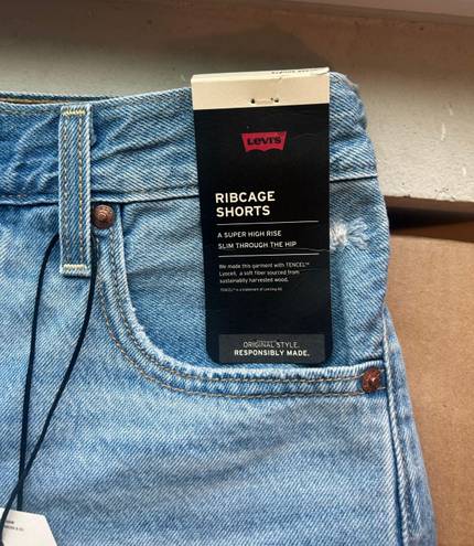 Levi’s Ribcage Denim Shorts