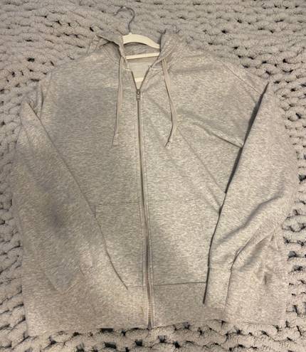 Brandy Melville Gray Zip Up 