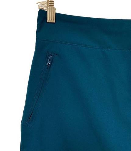 Orvis  Skort Womens Medium M Teal Blue Green Pull On Golf Tennis Athletic Sport