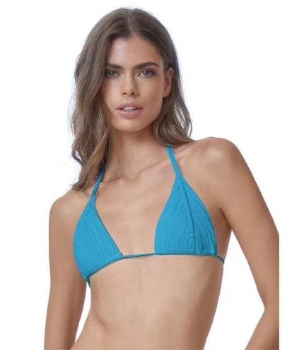 PilyQ  Isla triangle bikini top. Small. NWT