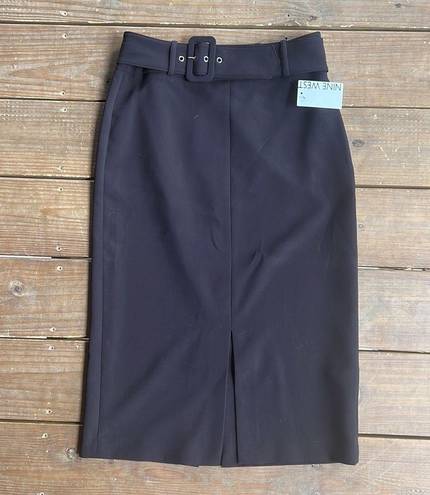 Nine West NWT  Black Pencil skirt Sz 8