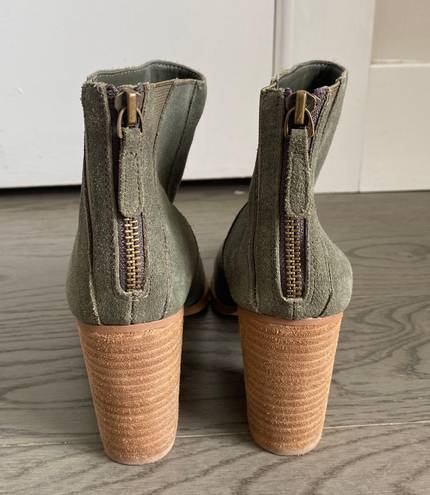 Urban Outfitters Olive Green Booties