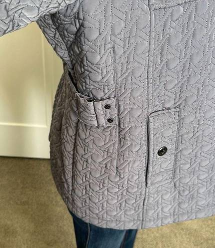 Gallery  Quilted Gray Coat