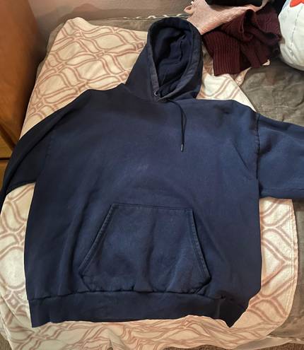 Hanes Blue  Hoodie