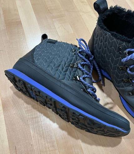 Keds  Black & Purple Waterproof Rain/Snow Boots