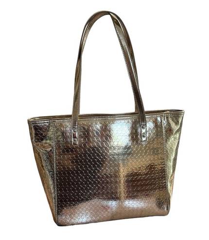 Nine West  Gold Magic Mirror Tote