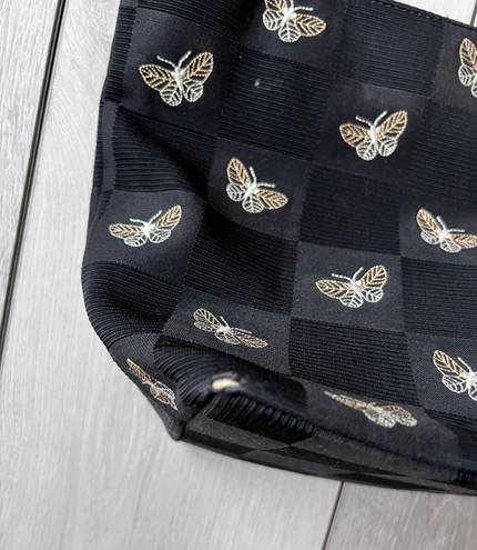 Talbots Y2k Embroidered Butterfly Bag