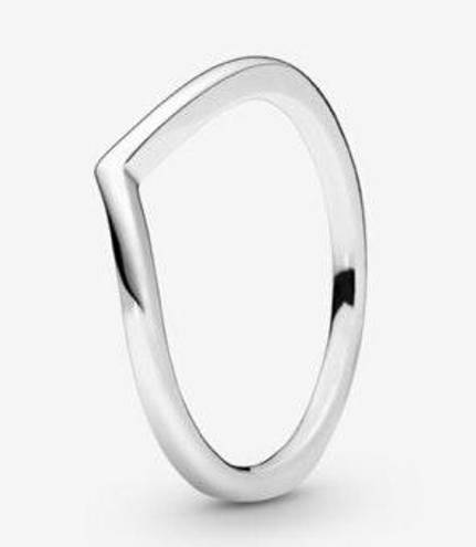 Pandora Polished Wishbone Ring