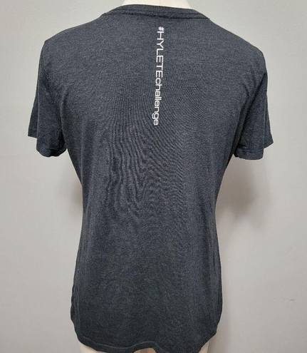 Hylete  tri-blend charcoal crewneck tee size xl