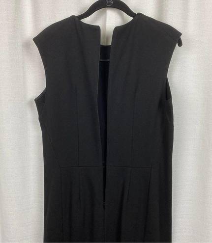 MM.LaFleur  Black Katie Sheath Dress Sz.14