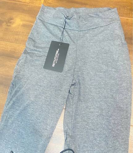 Pretty Little Thing Grey High Waisted Leggings