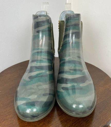 Jack Rogers NWT  Camo Sallie Print Rainboot Rain Boot Sz 8