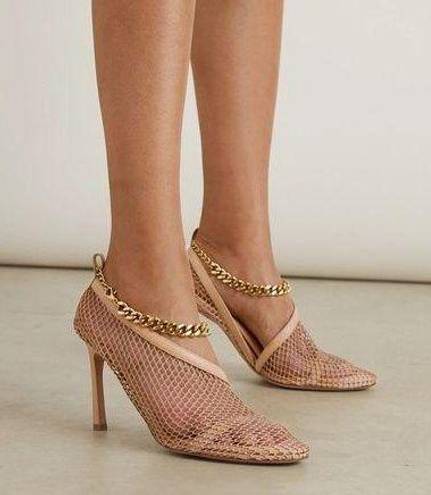 Bottega Veneta  Mesh Chain Pumps NEW