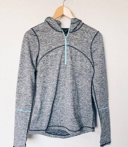 Z By Zella  Gray Quarter Zip - Size XS