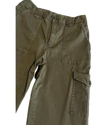 Rewind  Cargo Pants Womens Size 3 Juniors 26w Army Green Full Length Trousers