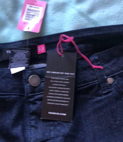 Torrid dark denim barely boot cut blue jeans size 14 R