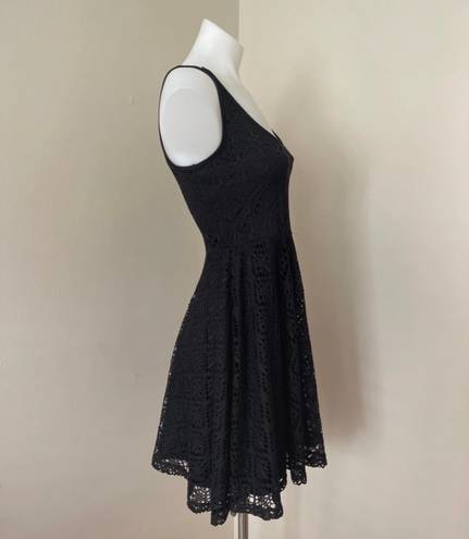 Aeropostale Women’s Black Crochet Summer Dress, Small