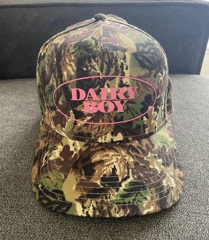 Dairy Boy Camo Trucker Hat