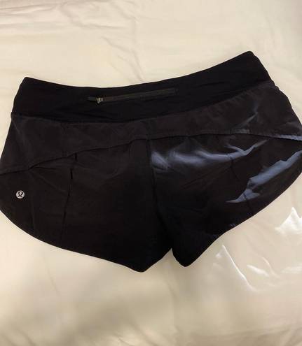 Lululemon Black Speed Up Short 2.5”