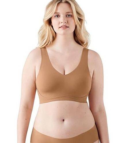 Krass&co True &  Women's True Body Lift V Neck Bra with Soft Form Band Bronzed Small