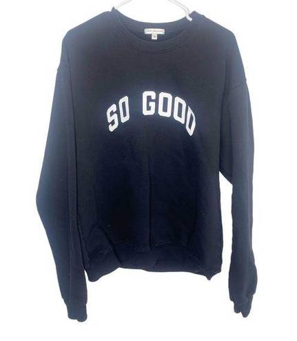 Good American  SO GOOD graphic sweatshirt size 3 large EUC