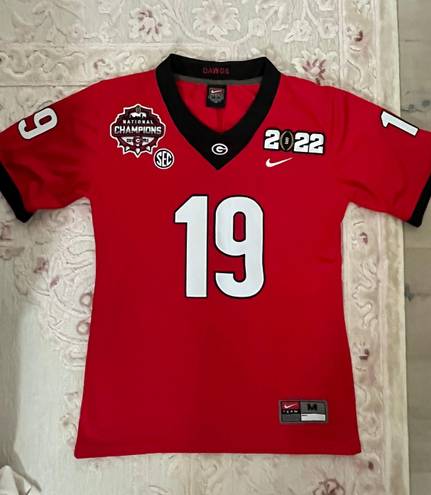 UGA Brock Bowers jersey Red Size M