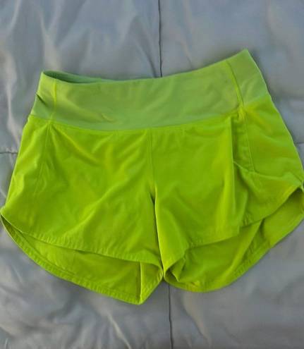 Lululemon Speed Up Shorts 4”