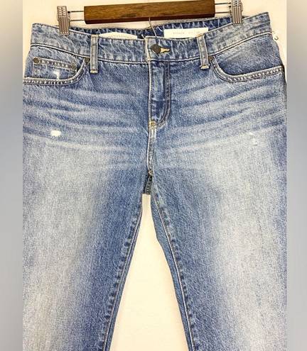 Pilcro and the Letterpress Anthropologie  Hyphen Boy Fit Fringe Crop Jeans 28