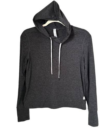 Vuori  Women’s Sz XS Halo Essential Pullover Hoodie VW226 Charcoal Gray Cropped