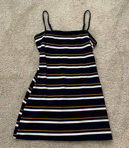 Kendall + Kylie Pacsun Striped BodyCon Dress Size Medium