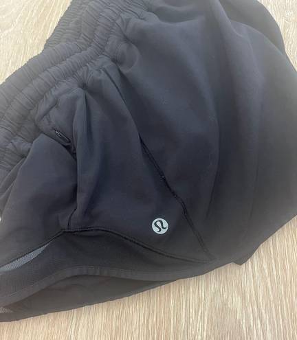 Lululemon Black Hotty Hot 2.5” Shorts