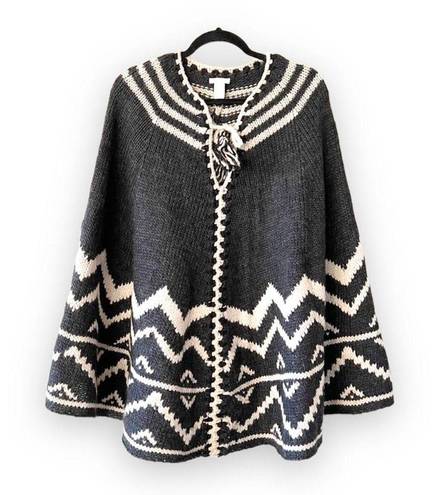 J.Jill  Chunky Knit Poncho