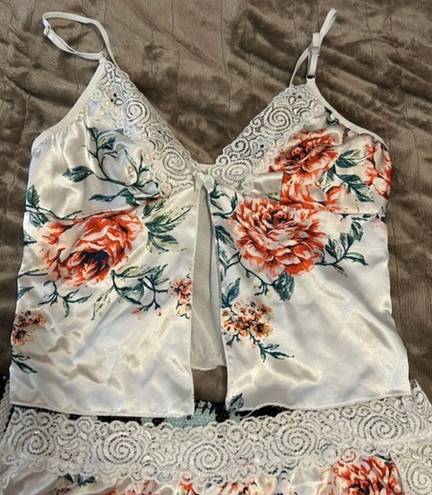 Floral Pajama Set Multi Size XS