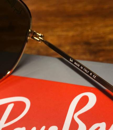 Ray-Ban Hexagonal Gold Frame RB3548N