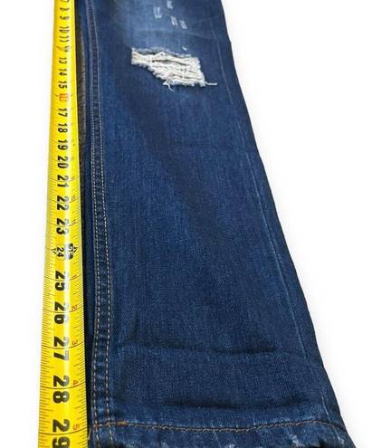 American Bazi Women's  High Rise Factory Distressed Boyfriend Jean Size 3