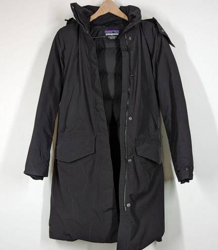 Patagonia  City Storm Parka Hooded Winter Coat Zip Black XS Women's Preowned