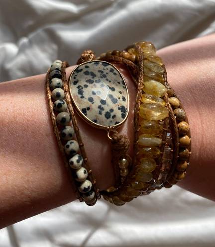 Western Wrap Bracelet Brown