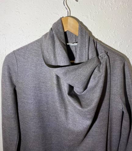 Helmut Lang Sonar 100% Wool Cardigan Sweater Jacket Taupe ( S )