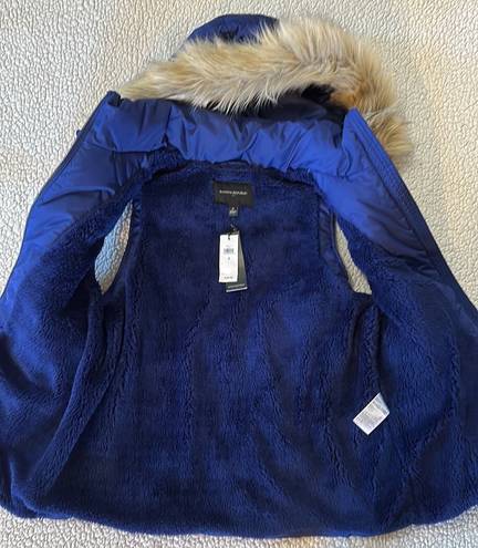 Banana Republic Faux Fur Lined Vest