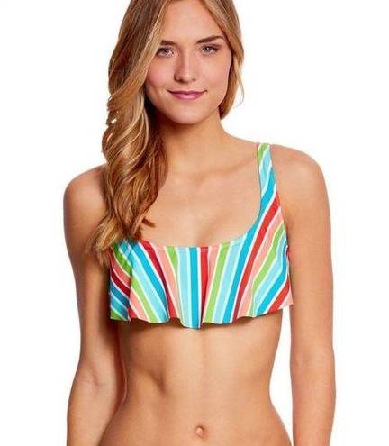 The Bikini Lab  Rainbow Hanky Top nwt